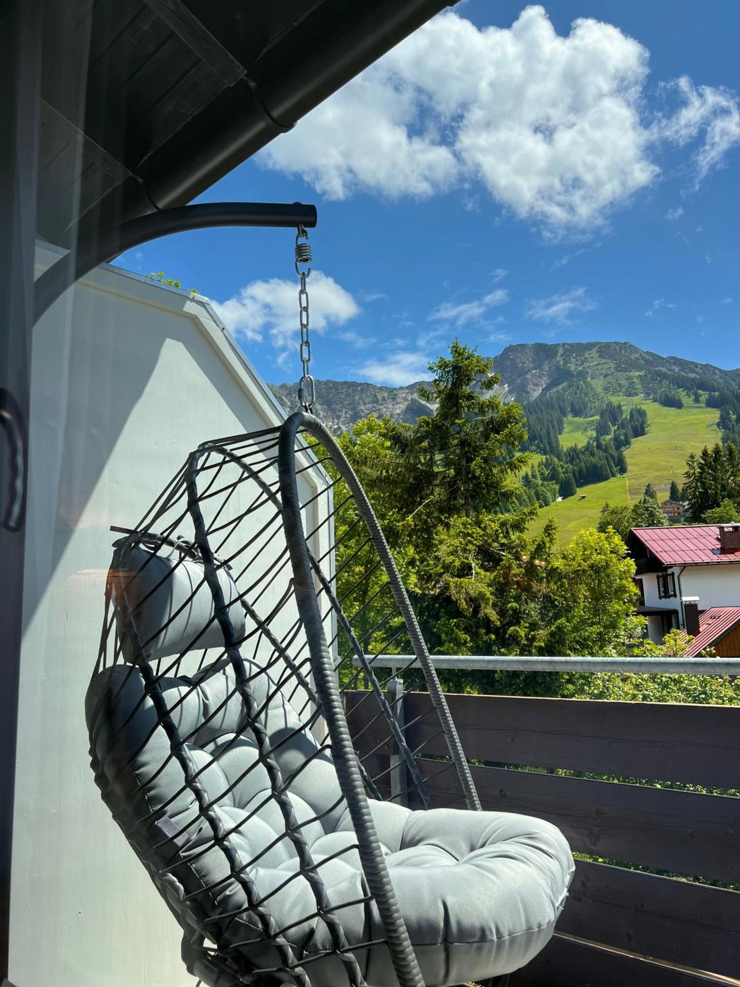 오버요흐 Bergnest Iseler Mit Panoramablick 아파트 외부 사진