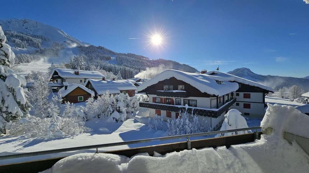 오버요흐 Bergnest Iseler Mit Panoramablick 아파트 외부 사진