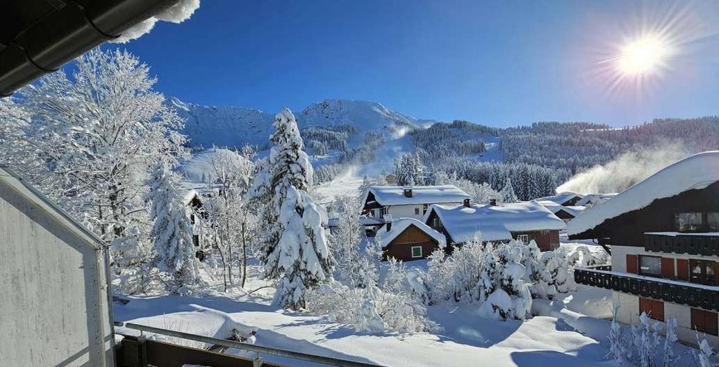 오버요흐 Bergnest Iseler Mit Panoramablick 아파트 외부 사진